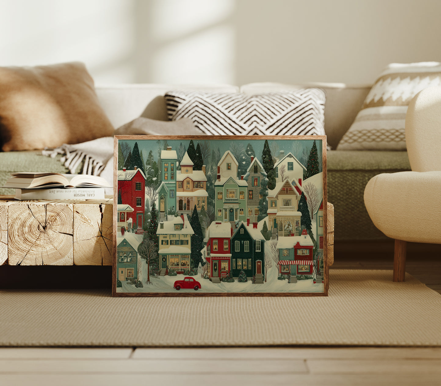 Snow Falls On Storybook Lane