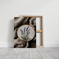 Lavender Stitched on Quiet Cloth