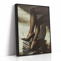 Vinyl Stacks and Velvet Legs