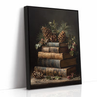Winter Stories Rest On Leather Spines