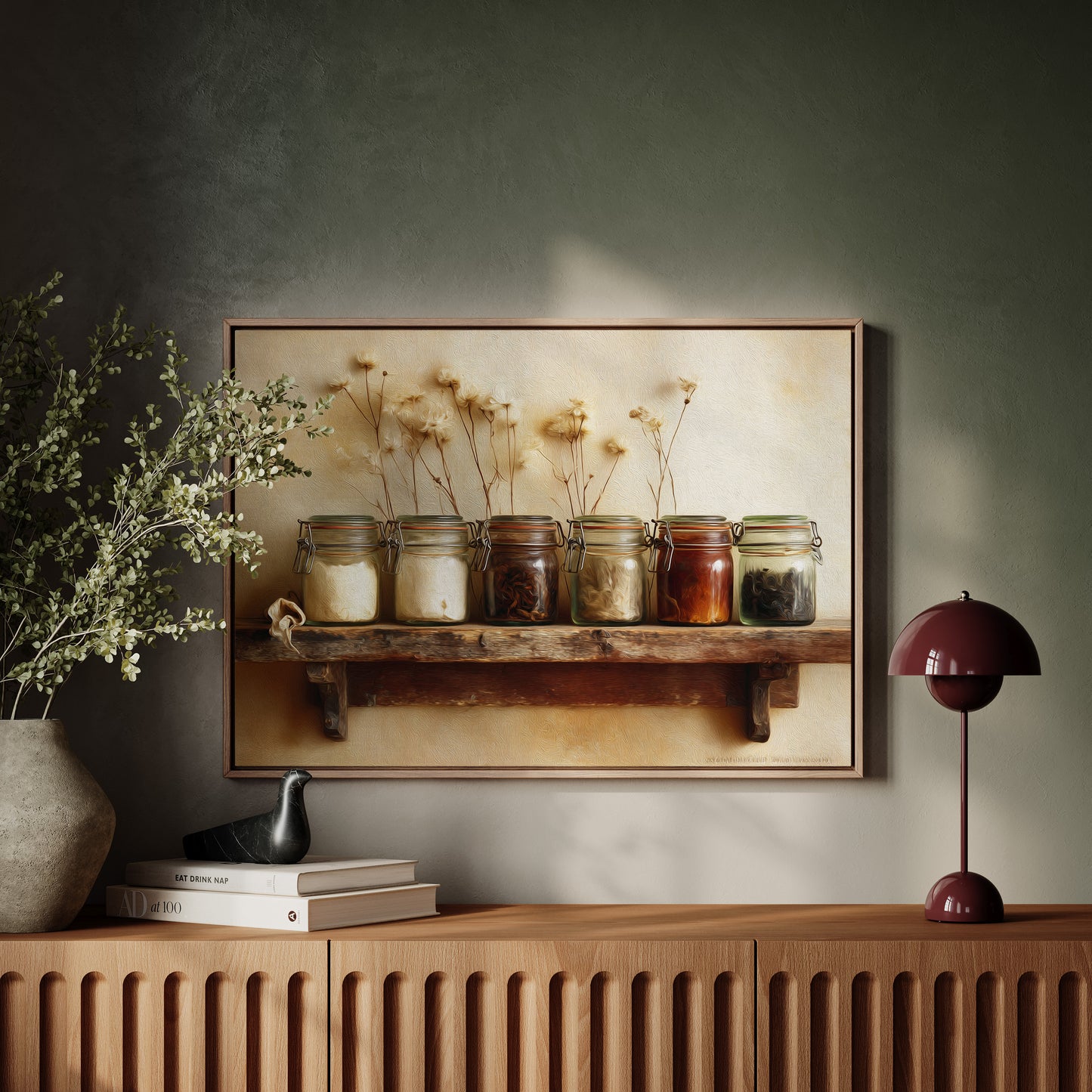 Treasures of the Rustic Shelf