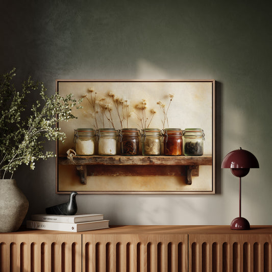 Treasures of the Rustic Shelf