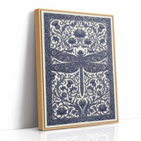 Dragonfly Lattice: Art Nouveau Pattern Study