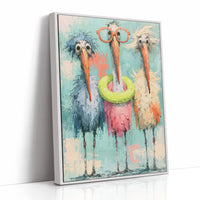 Bespectacled Birds: The Whimsical Trio Returns