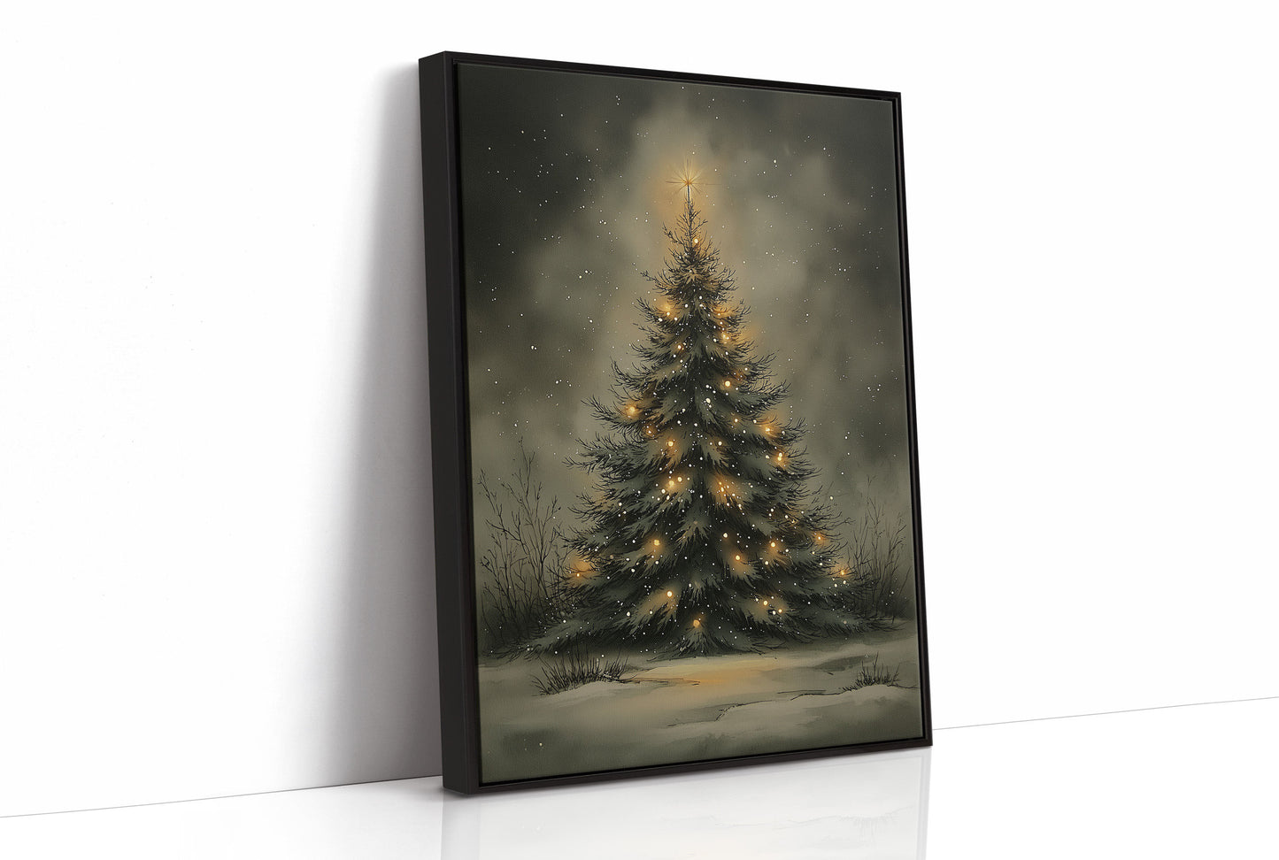Silent Night Beneath Winter Stars