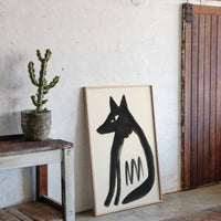 Midnight Fox Speaks Ancient Signs