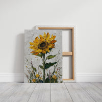 One Sunflower Stands the Tallest