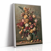 Blush and Burgundy: An Autumn Bouquet in Bloom