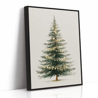 Evergreen Lights Dance Through Winter