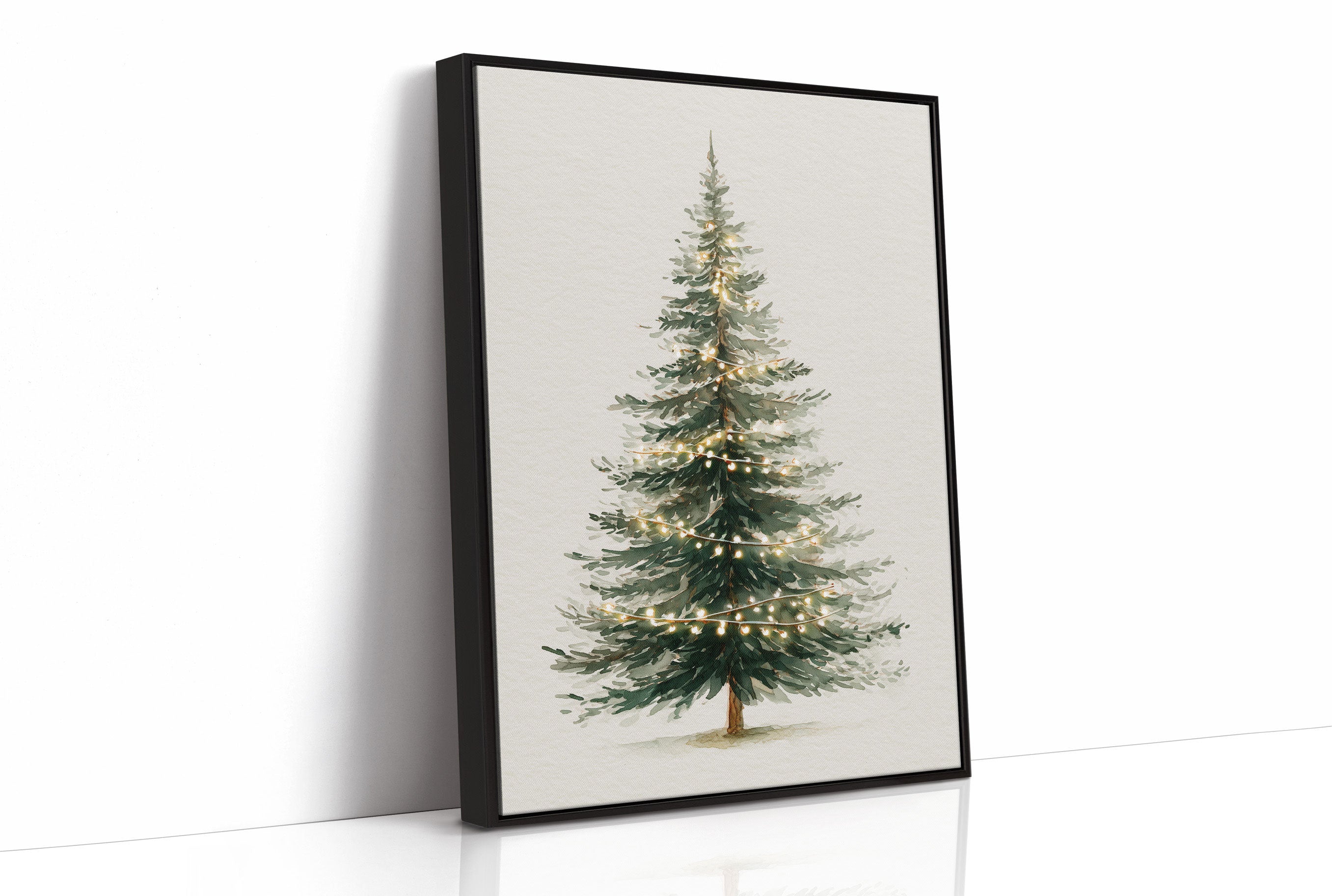 Evergreen Lights Dance Through Winter