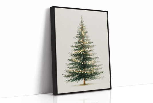 Evergreen Lights Dance Through Winter