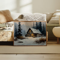 Snow Blankets The Mountain Hideaway