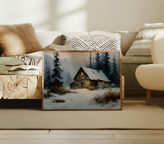 Snow Blankets The Mountain Hideaway