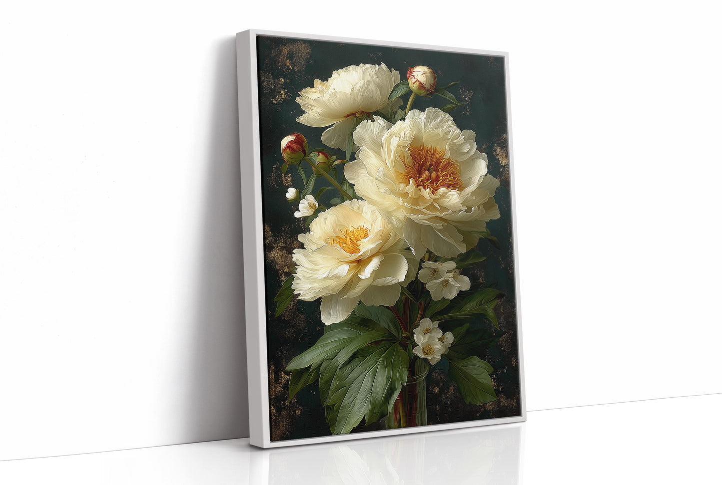 Where Cream Peonies Keep Secrets