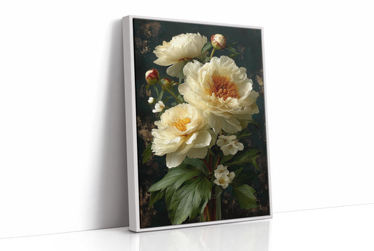 Where Cream Peonies Keep Secrets