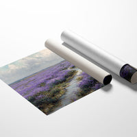 Lavender Paths Lead To Windmills