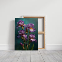 Irises Opening All at Once