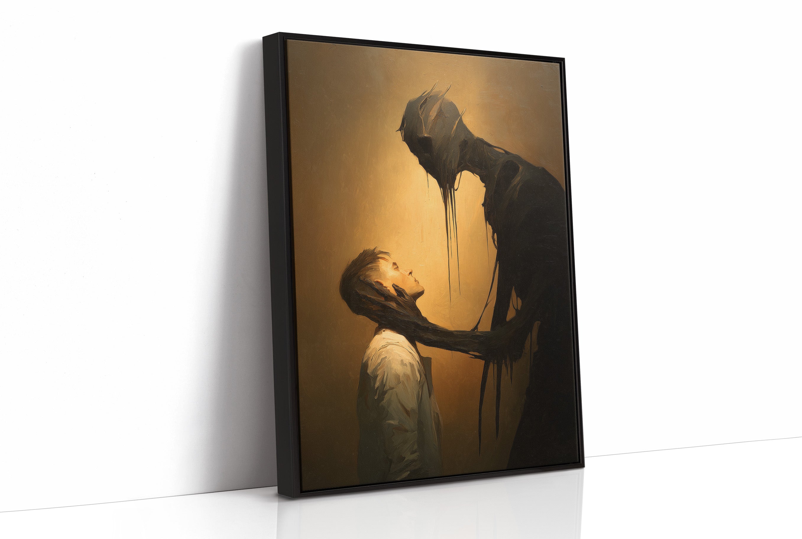 Confronting Demons In Golden Light