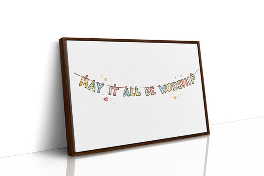 Pastel Prayer Hangs With Hope