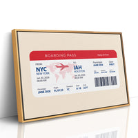 NYC to IAH, First Class