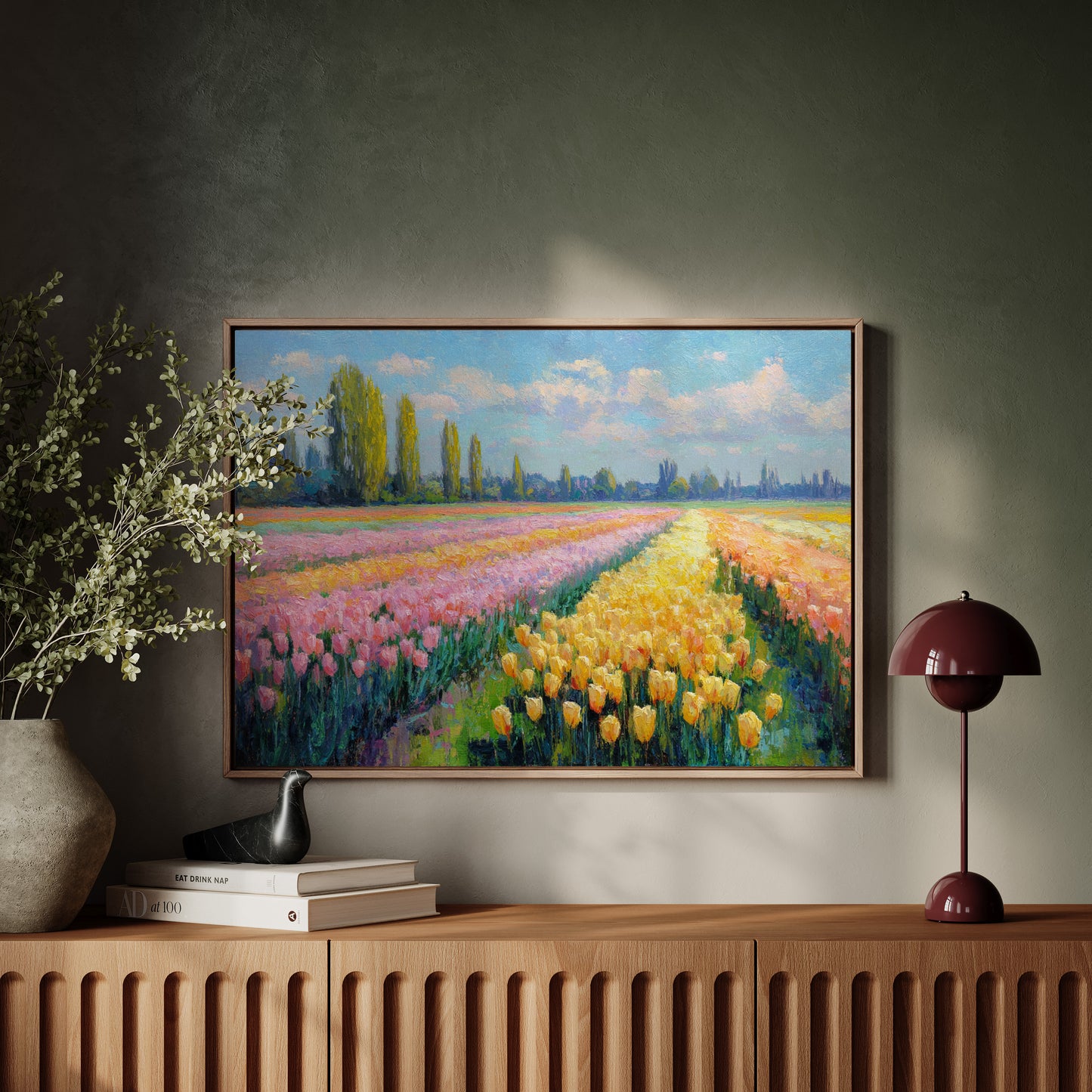 Fields of Colorful Conversations