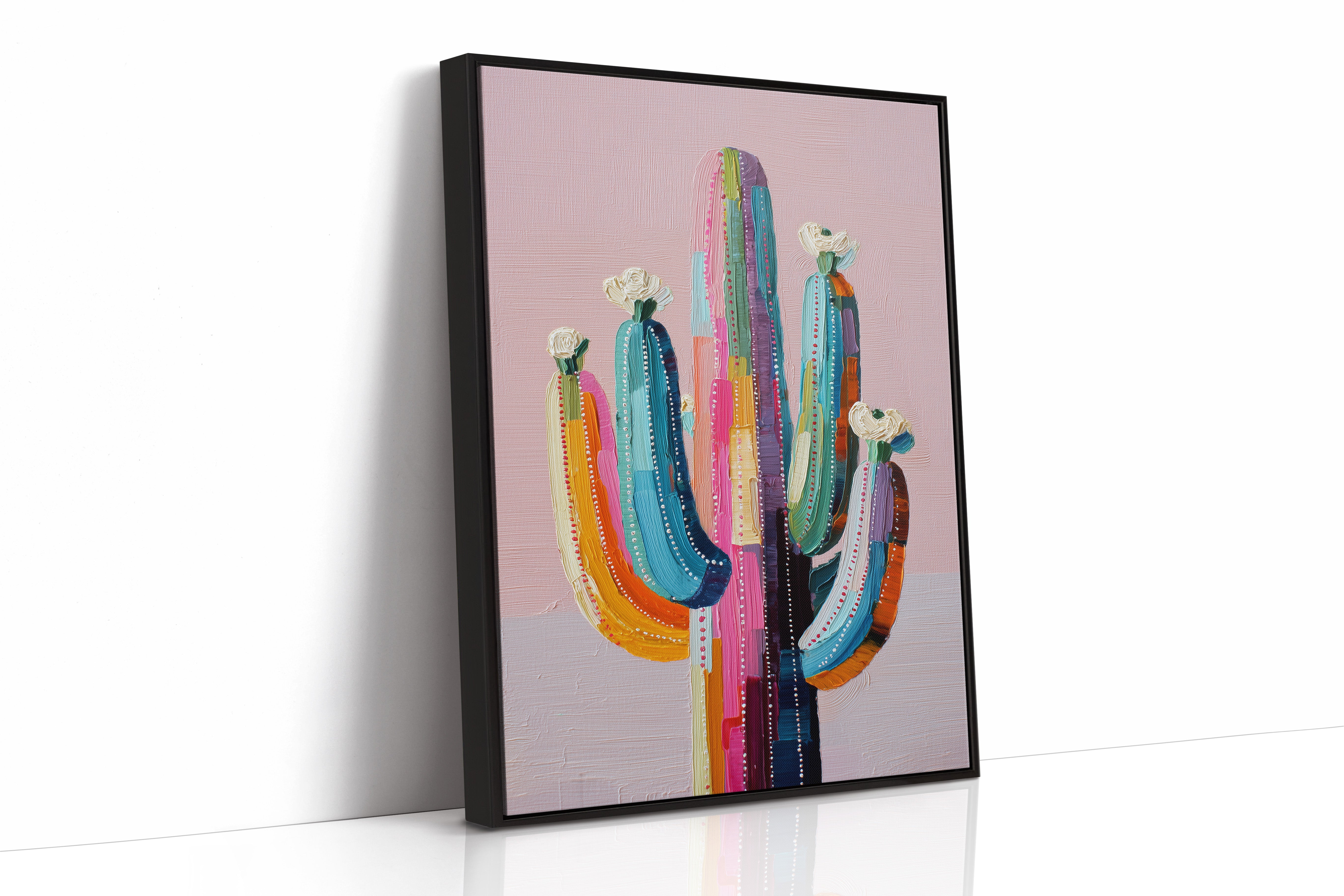 Rainbow Saguaro Tells Desert Tales