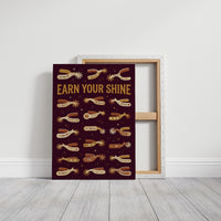 Earn Your Shine: Spurs Sold Separately