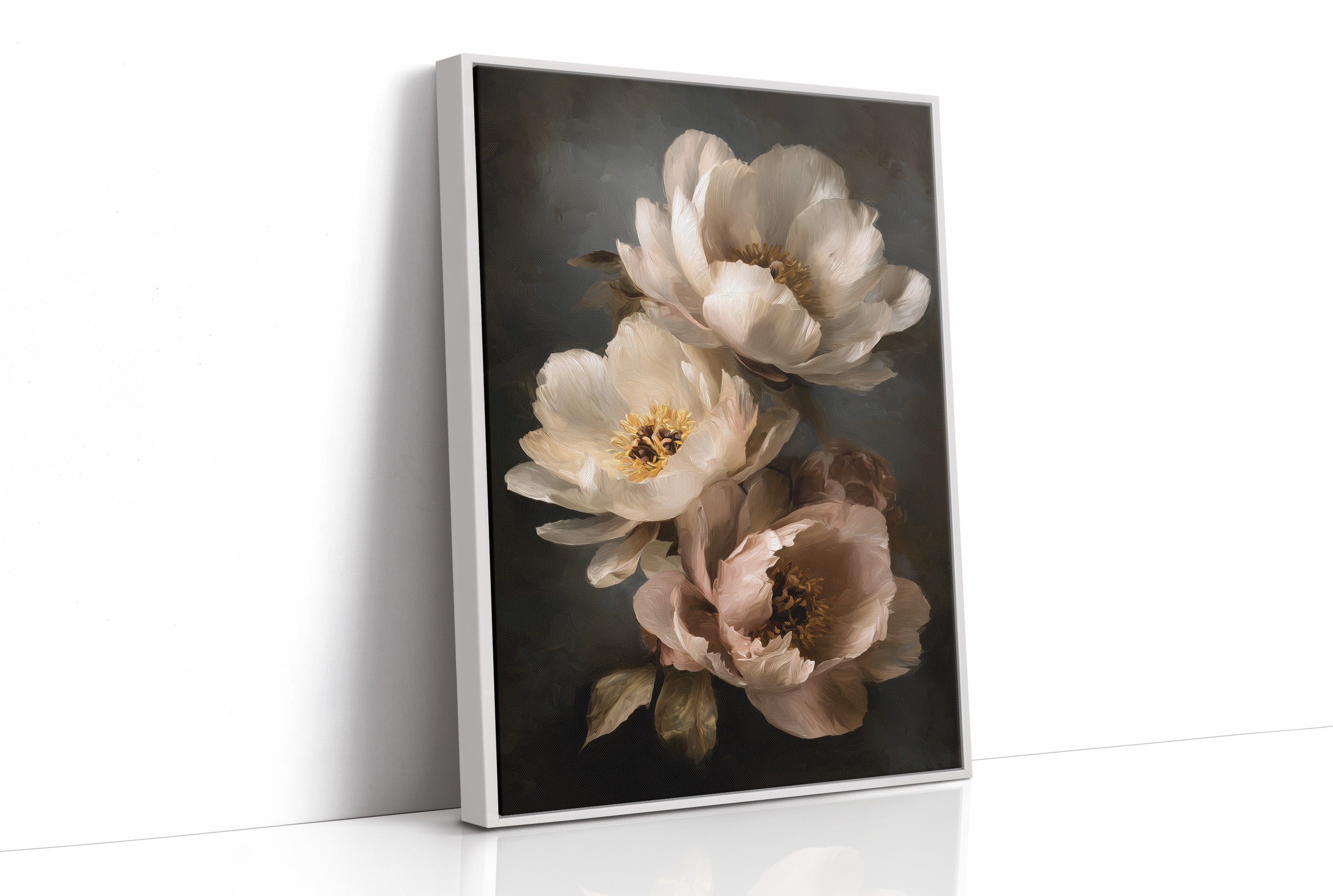 Three Blooms Hold Morning's Secret