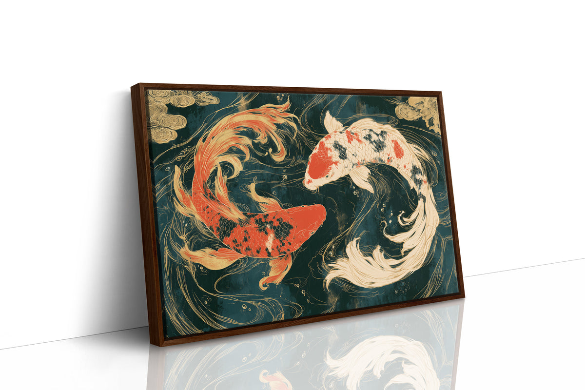 Two Koi, Zero Personal Space
