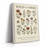 Wild and Free: Vintage Wildflower Chart