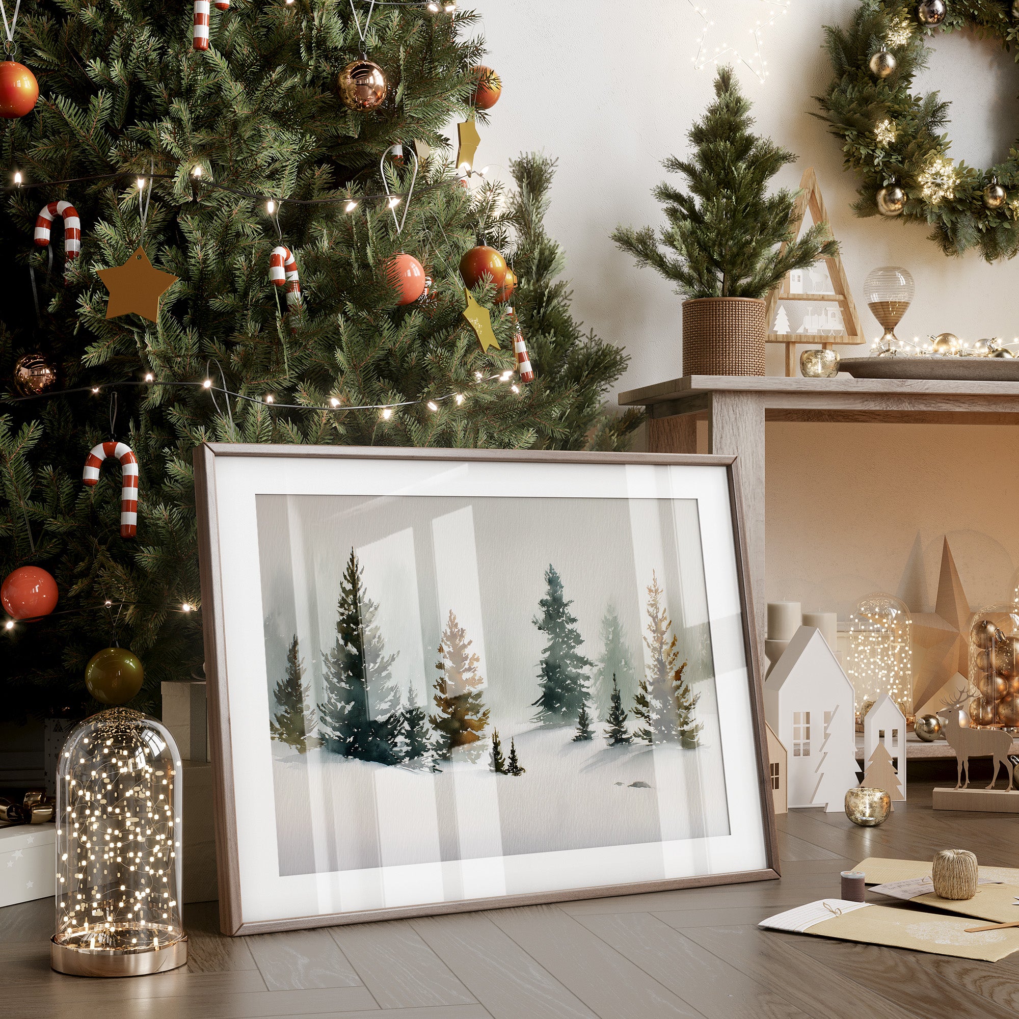 Winter Pines Paint December's Song