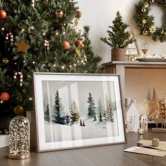 Winter Pines Paint December's Song