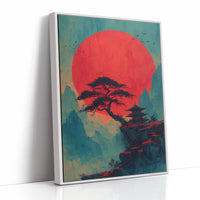 The Pagoda Watches the Red Sun