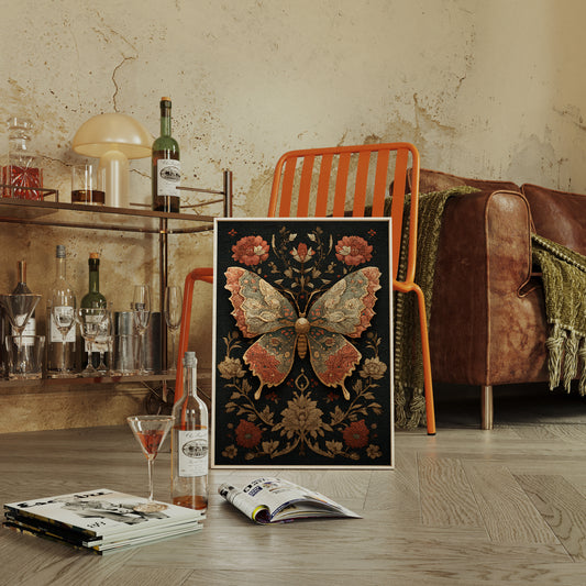 Embroidered Wings in Bloom