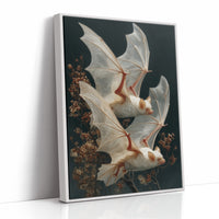 Ghost Wings at the Dried Branch
