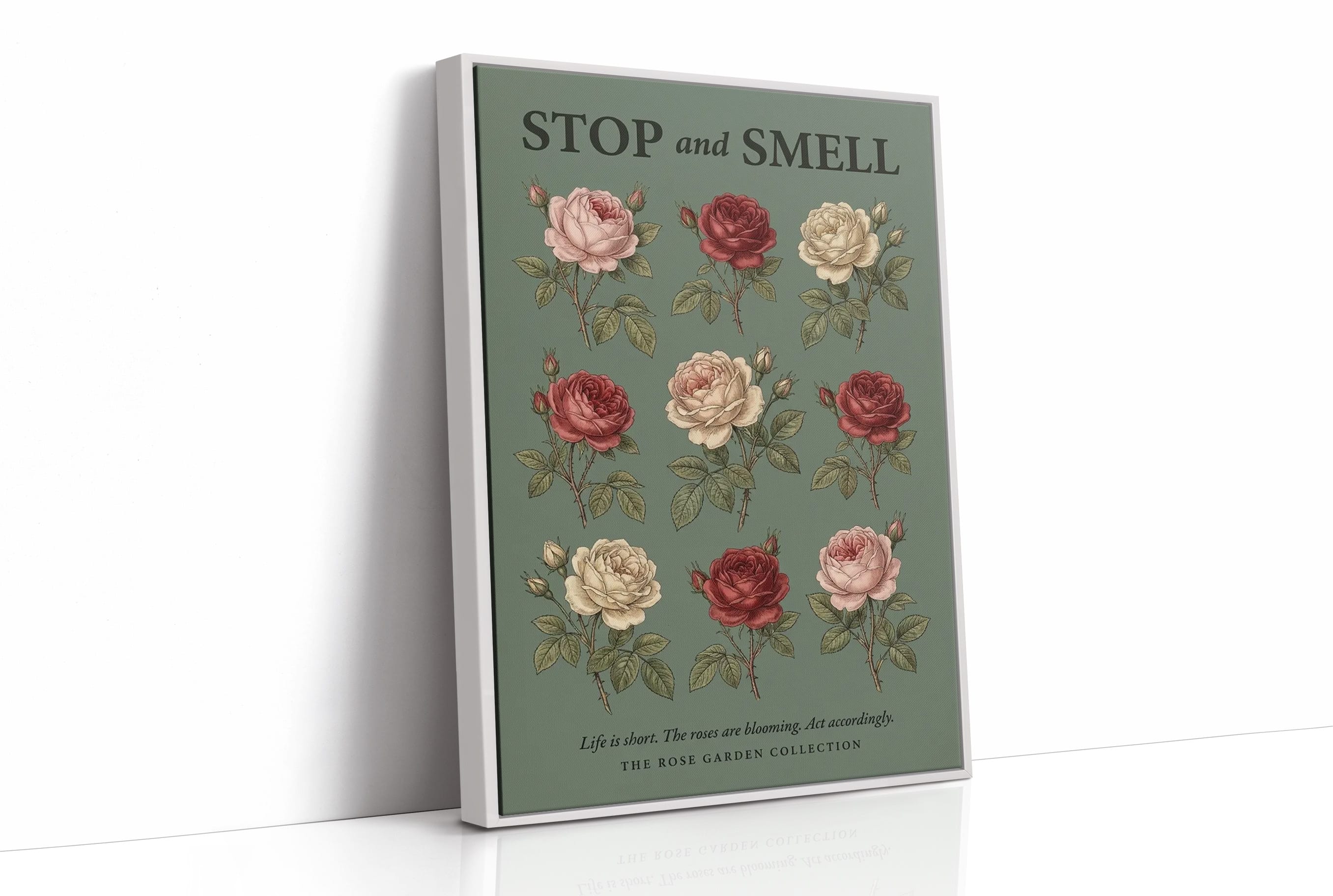 Stop and Smell: Vintage Rose Garden Chart