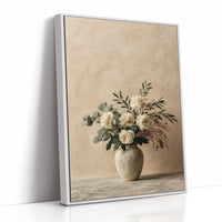 Ivory Roses, Upright & Serene
