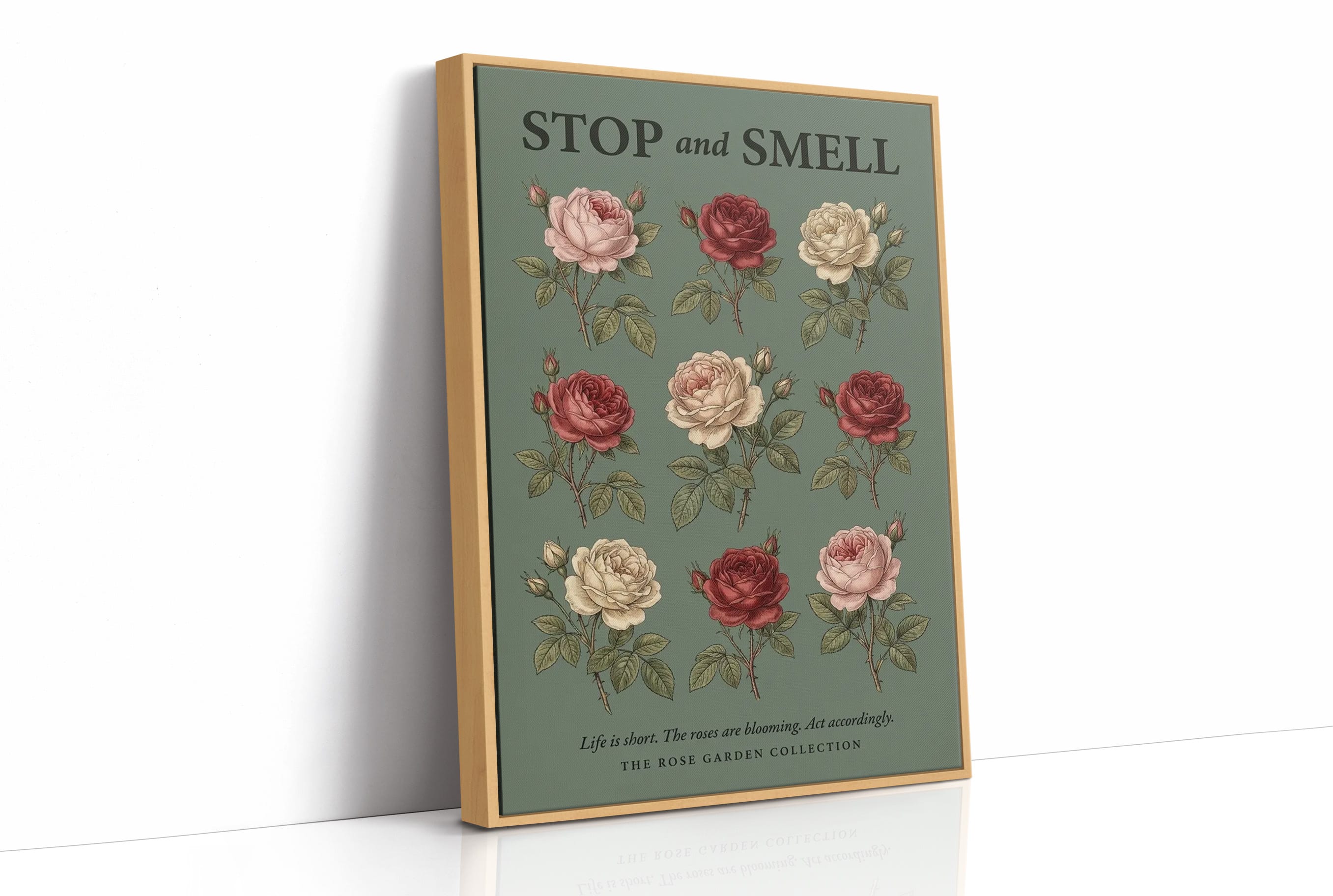 Stop and Smell: Vintage Rose Garden Chart
