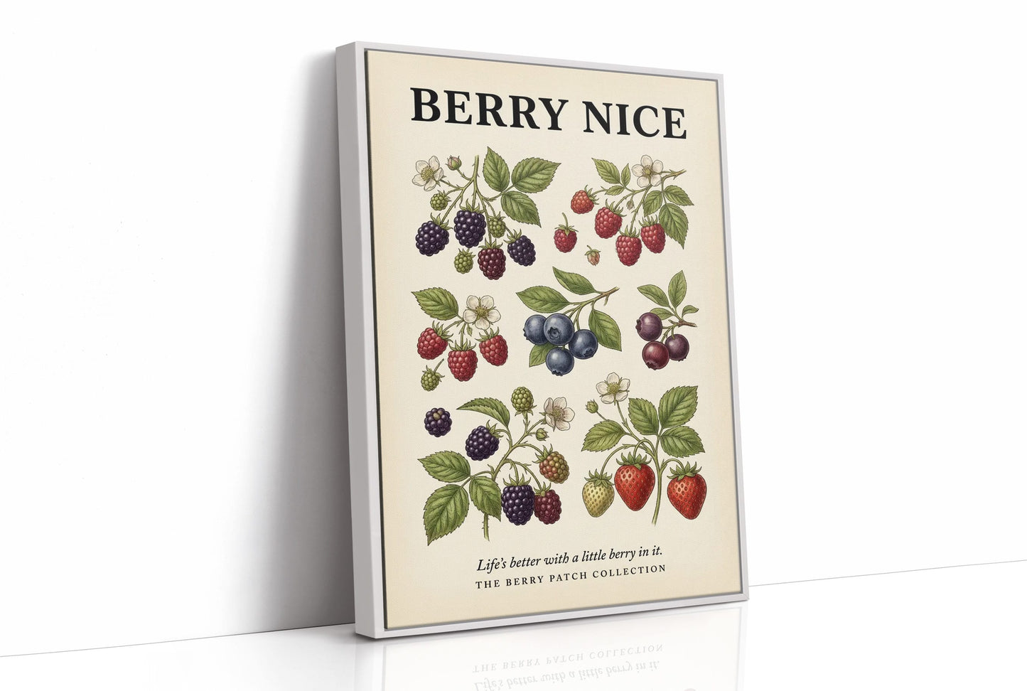 Berry Nice: Vintage Berry Patch Chart