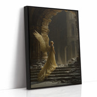 Ancient Halls Await Her Flight