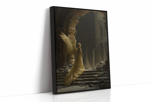 Ancient Halls Await Her Flight