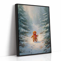 Gingerbread Explorer Finds Winter Path