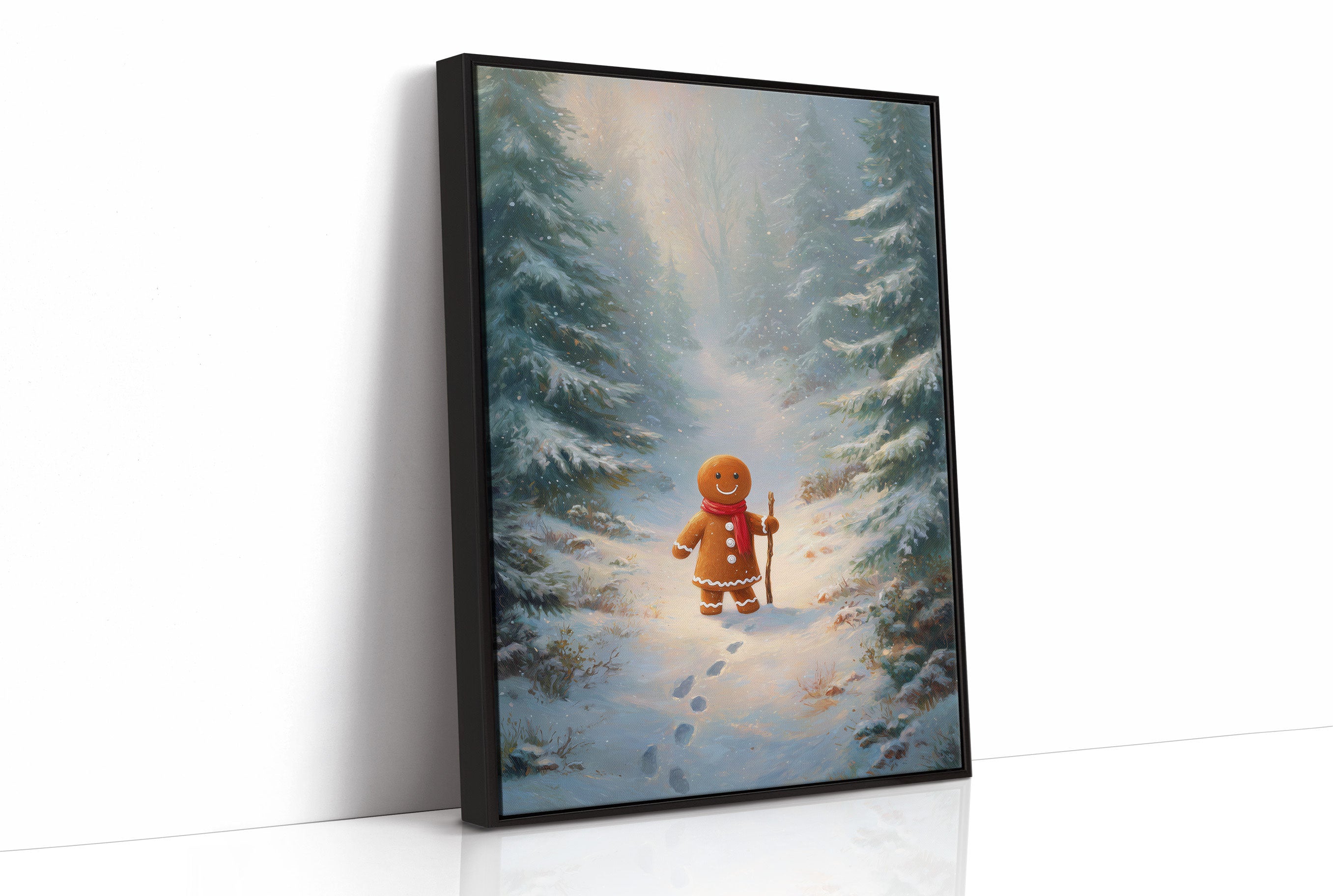 Gingerbread Explorer Finds Winter Path