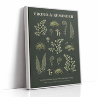 Frond-ly Reminder: Vintage Fern & Moss Chart