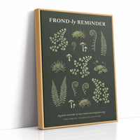 Frond-ly Reminder: Vintage Fern & Moss Chart