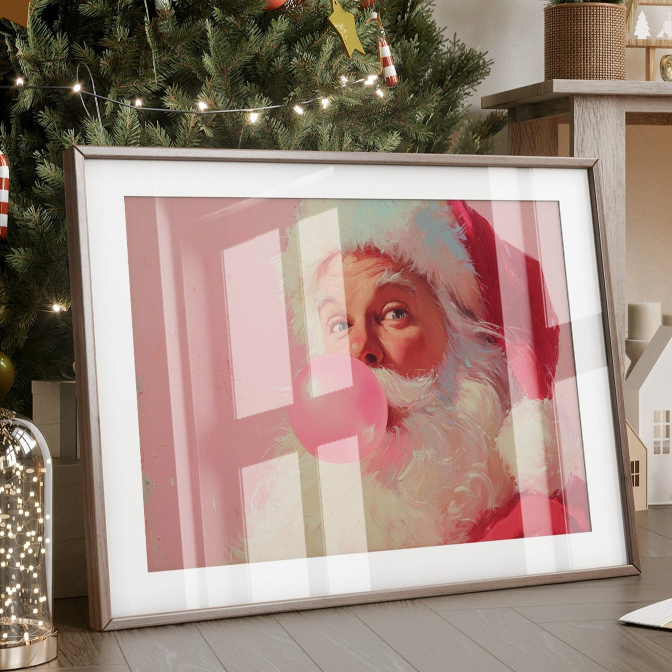 Pink Bubbles Make December Magic