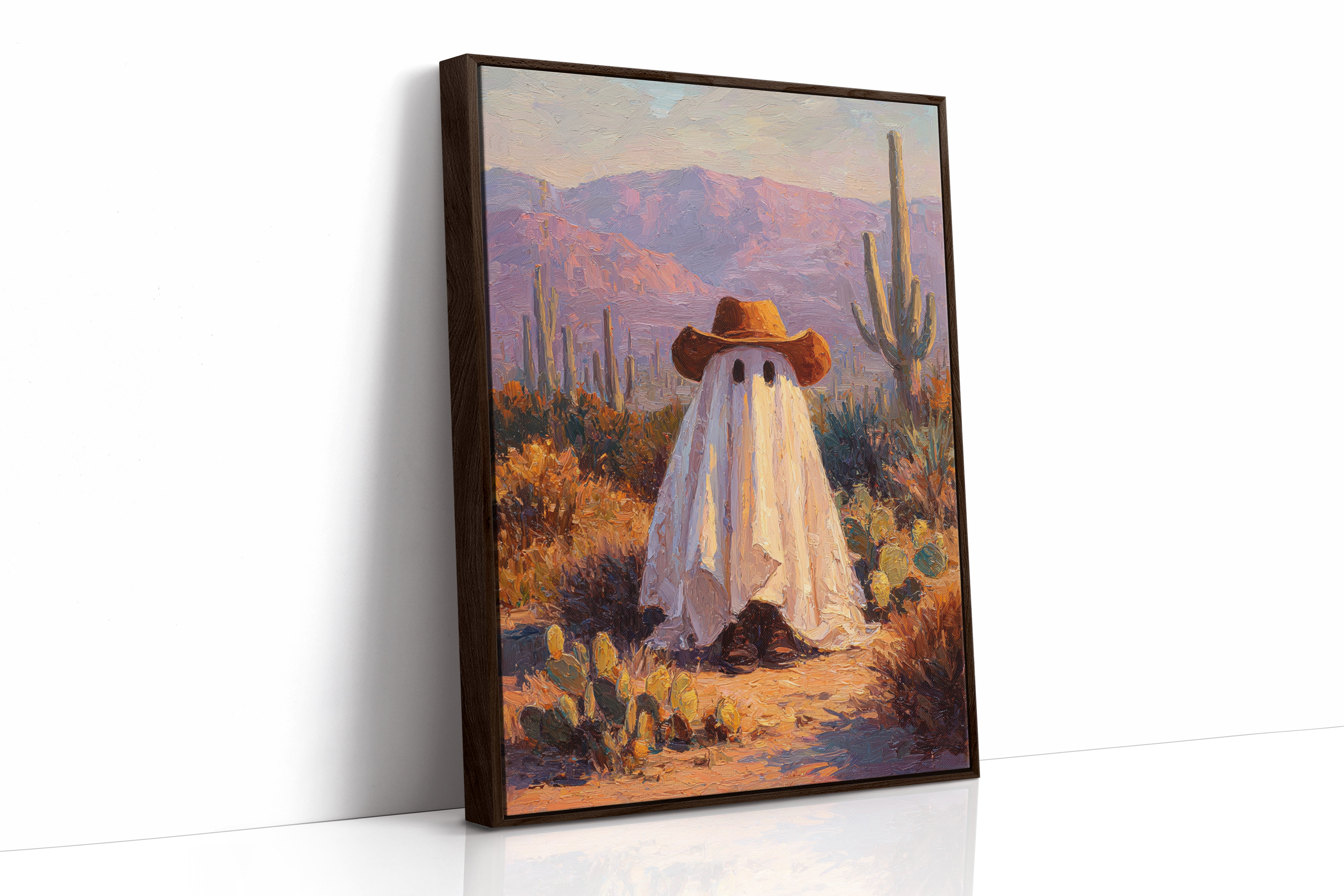 A Cowboy's Playful Mirage