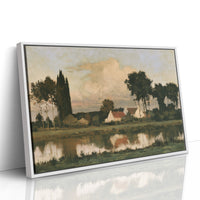 Village By Still Water