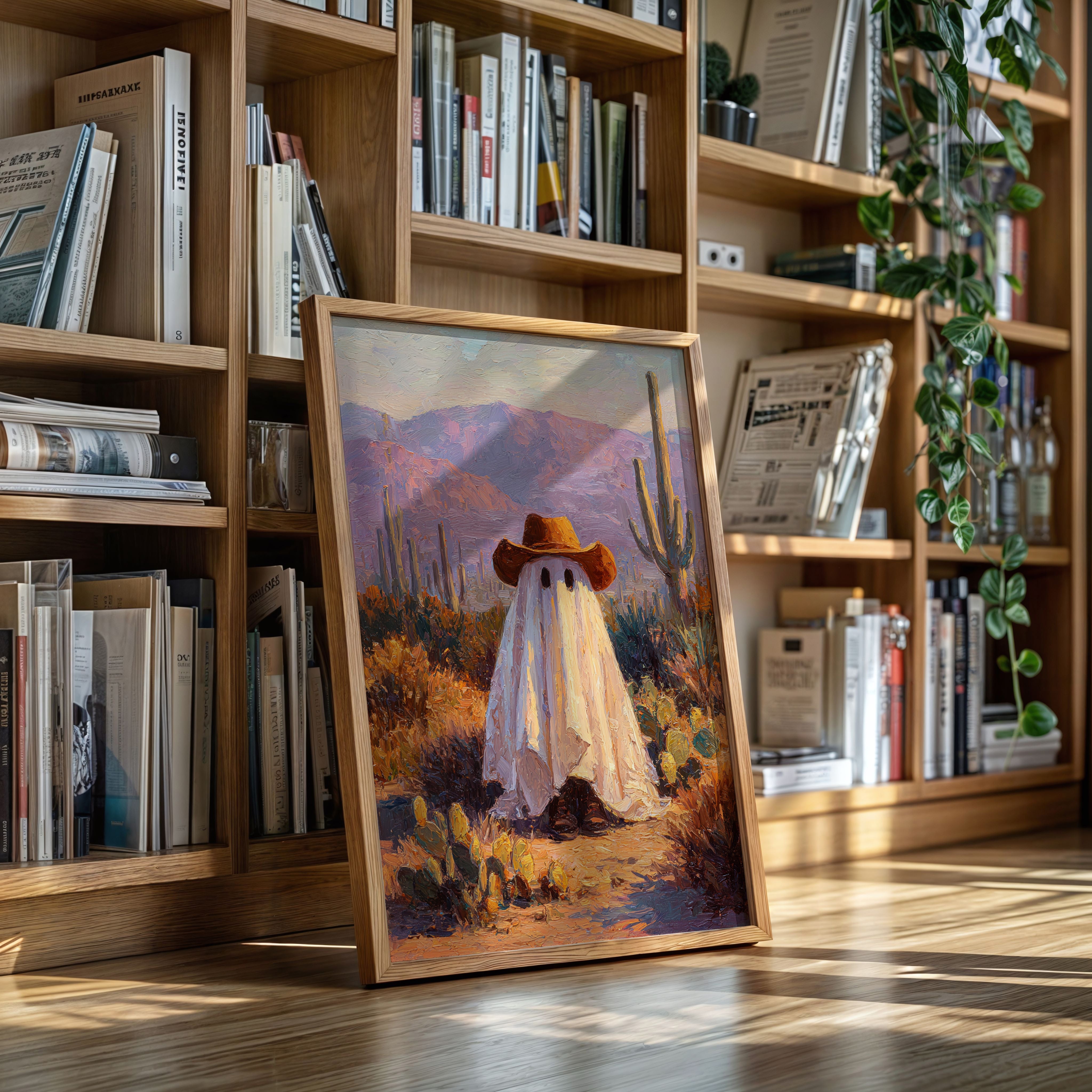 A Cowboy's Playful Mirage