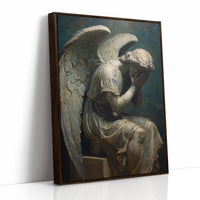Silent Grief Beneath Feathered Wings